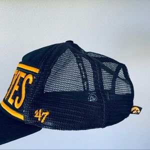 Sparkly Iowa Hawkeye Trucker Hat